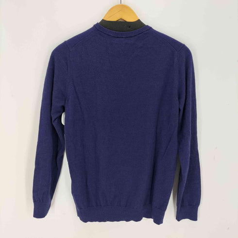 ピルグリム PILGRIM ウールカシミヤシルク クルーネックプルオーバー メンズ import:S