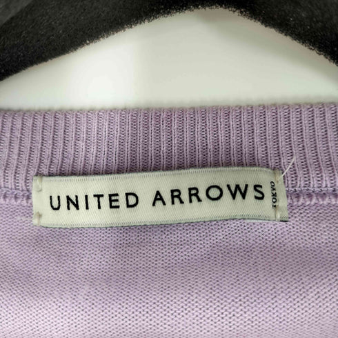 ユナイテッドアローズ UNITED ARROWS ギザ コットン ハイゲージ クルーネックニット メンズ JPN:M