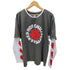 ロックバンド プリント レイヤード スリーブ L/S Tシャツ コピーライト 2025 メンズ import:XL