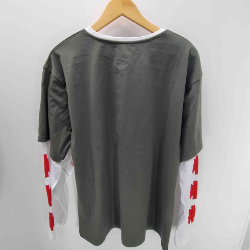 ロックバンド プリント レイヤード スリーブ L/S Tシャツ コピーライト 2025 メンズ import:XL