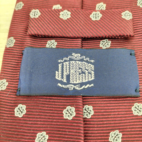ジェイプレス J.PRESS 花柄ネクタイ メンズ