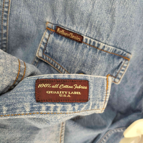 マルボロクラシックス Marlboro Classics デニムシャツ メンズ import:L