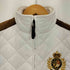 ポロラルフローレン POLO RALPH LAUREN 現行タグ ロゴ刺繍 スエード切替 中綿 キルティングベスト レディース SP