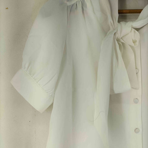 トッコクローゼット tocco closet ボウタイりぼん半袖ブラウス レディース JPN:M