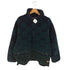ウールリッチ WOOLRICH 90S USA製 ノルディック柄 ハーフジップ プルオーバー ボアジャケット メンズ import:XL