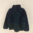 ウールリッチ WOOLRICH 90S USA製 ノルディック柄 ハーフジップ プルオーバー ボアジャケット メンズ import:XL
