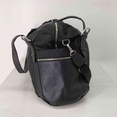アニエスベーボヤージュ agnes b. VOYAGE レザーハンドル ナイロンボストンバッグ レディース