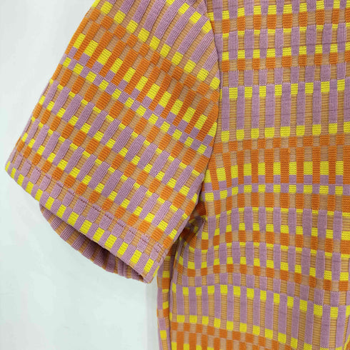 ザラ ZARA JACQUARD T-SHIRT ジャカードTシャツ レディース import:M
