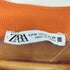 ザラ ZARA JACQUARD T-SHIRT ジャカードTシャツ レディース import:M