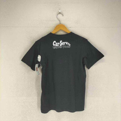 ウェイステッドユース WASTED YOUTH ×Car Service 両面プリントクルーネックTシャツ メンズ S