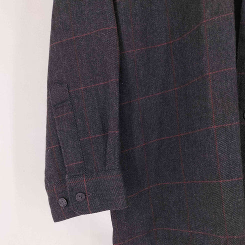 ライルアンドスコット LYLE&SCOTT スタンドカラー シャツ ボックスシルエット メンズ JPN:L