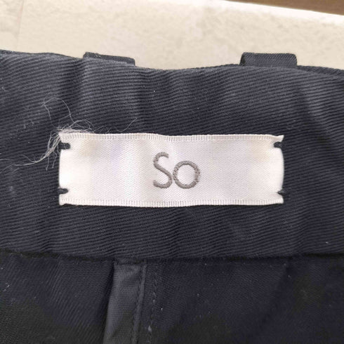 エスオー SO ワイド チノパンツ メンズ