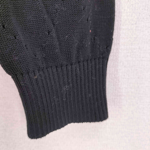 ジバンシィ GIVENCHY 80-90s GOLF アーガイルチェックコットンニット レディース JPN:M