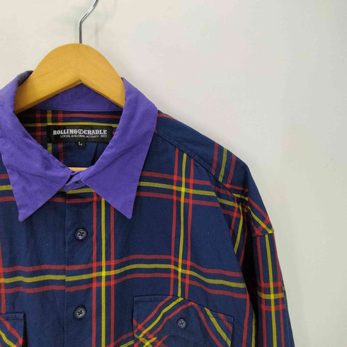 ローリングクレイドル Rolling Cradle L/S チェック シャツ メンズ JPN:L