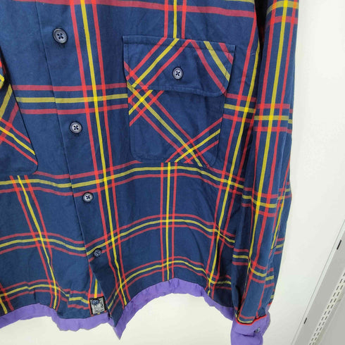 ローリングクレイドル Rolling Cradle L/S チェック シャツ メンズ JPN:L