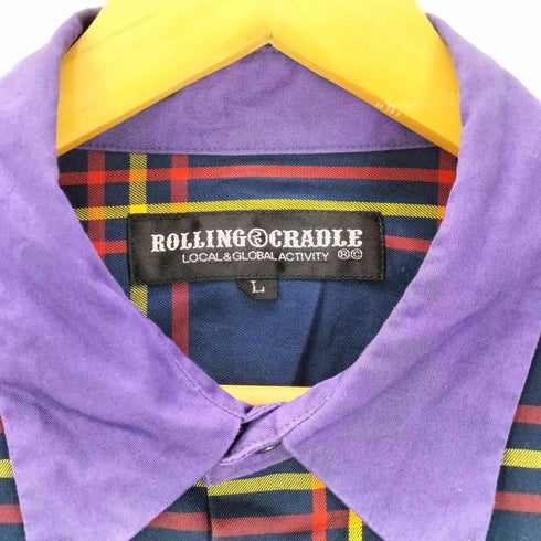 ローリングクレイドル Rolling Cradle L/S チェック シャツ メンズ JPN:L