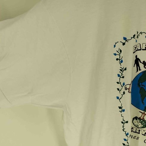 スクリーンスターズ SCREEN STARS 90S USA製 EARTH DAY クルーネックTシャツ シングルステッチ メンズ JPN:XL