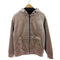 ベルシュカ BERSHKA ベロアクロップドジップパーカー レディース import:S