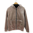 ベルシュカ BERSHKA ベロアクロップドジップパーカー レディース import:S