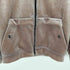 ベルシュカ BERSHKA ベロアクロップドジップパーカー レディース import:S