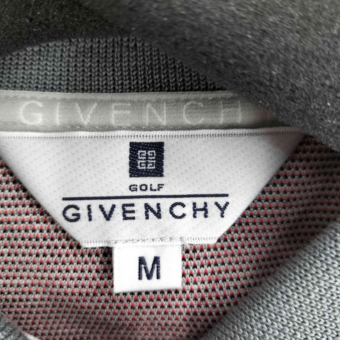 ジバンシィ GIVENCHY 80-90S GOLF アーガイルチェック L/S ポロシャツ レディース JPN:M