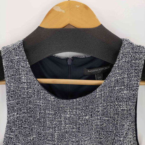 バナナリパブリック BANANA REPUBLIC ツイードノースリーブワンピース レディース 00