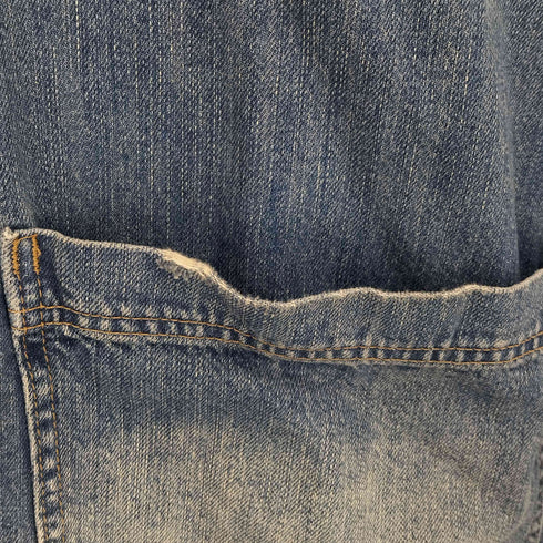 ザラ ZARA ボックスシルエット カバーオール デニムジャケット メンズ import:S