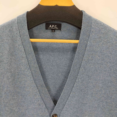 アーペーセー A.P.C. CARDIGAN THEO ウールニットカーディガン メンズ JPN:M