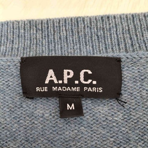 アーペーセー A.P.C. CARDIGAN THEO ウールニットカーディガン メンズ JPN:M