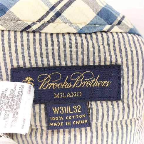 ブルックスブラザーズ BROOKS BROTHERS ノータック テーパード チノ パンツ メンズ W31 L32
