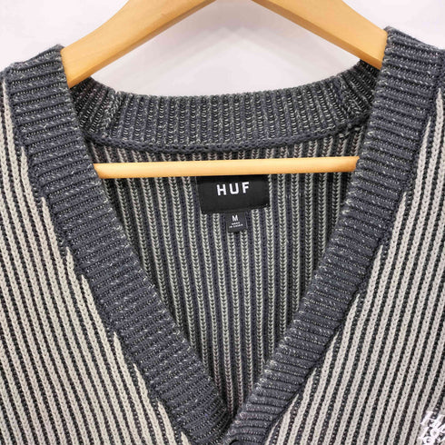ハフ HUF 25AW REPEATER CARDIGAN KNITS & SWEATERS ニットカーディガン メンズ import:M