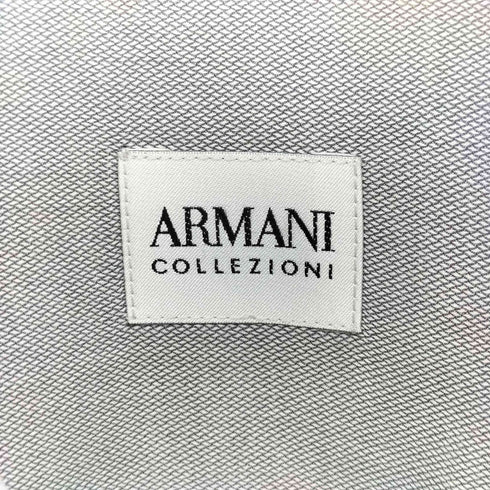 アルマーニコレツィオーニ ARMANI COLLEZIONI コットン L/S ボタンダウン ドレス シャツ メンズ 41/16