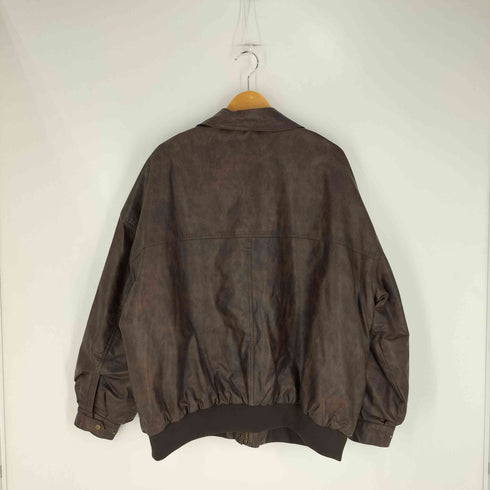 ジャバ JaVa フェイクレザーヴィンテージオーバーブルゾン レディース JPN:XL