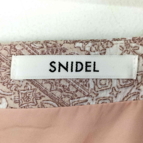 スナイデル snidel 2wayデザインプリントワンピ レディース JPN:0