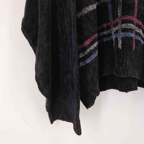 クラフトアンドバロー Croft&Barrow 90S チェック柄 クルーネックセーター メンズ import:XL