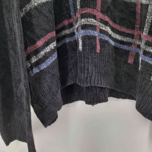 クラフトアンドバロー Croft&Barrow 90S チェック柄 クルーネックセーター メンズ import:XL