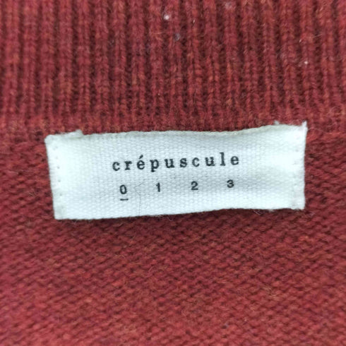 クレプスキュール crepuscule 25AW ニットポロ セーター メンズ JPN:0