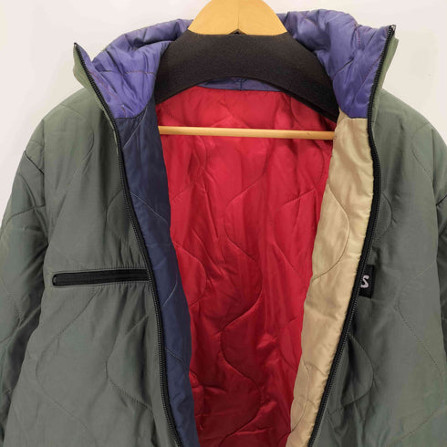 ワイルドシングス WILD THINGS MADE IN USA PRIMALOFT 紙タグ リバーシブルキルティングジャケット メンズ JPN:M