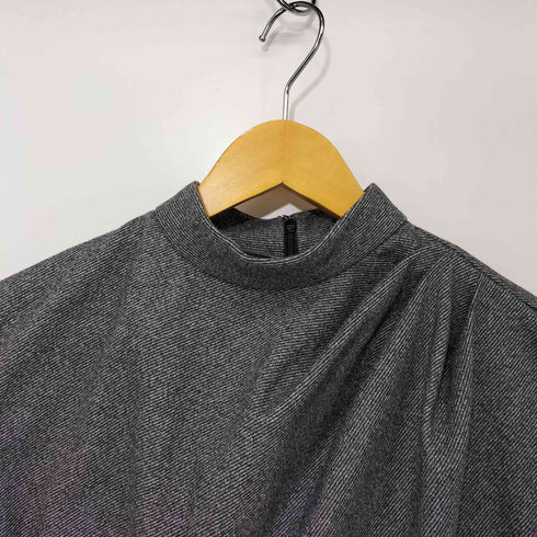 デミルクスビームス Demi-Luxe BEAMS AK+1 24AW タック ツイル ブラウス + タック ツイル パンツ セットアップ レディース 上下共に 38