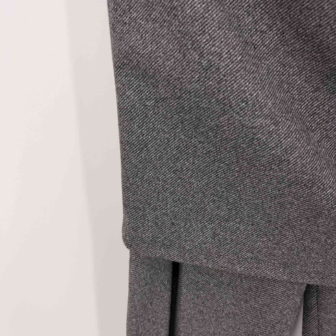 デミルクスビームス Demi-Luxe BEAMS AK+1 24AW タック ツイル ブラウス + タック ツイル パンツ セットアップ レディース 上下共に 38