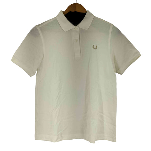 フレッドペリー FRED PERRY ロゴ刺繍 S/S ポロシャツ レディース EUR 38