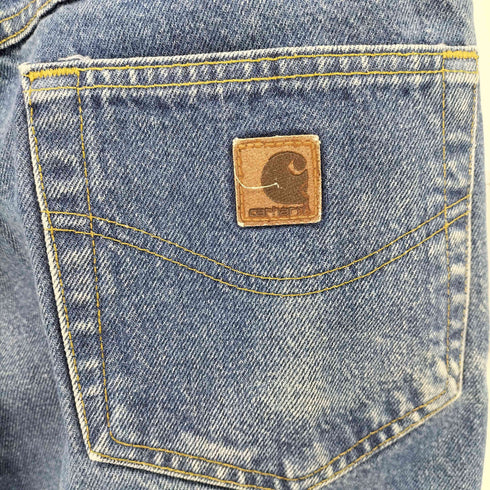 カーハート Carhartt ワイドデニムパンツ メンズ 42×34