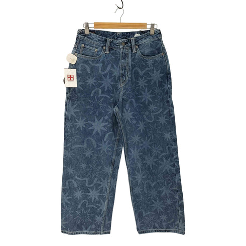 エヴィス EVISU WASHED 5P AOP RELAX FIT / オールオーバーウォッシュドプリント リラックスフィット ジーンズ メンズ JPN:M