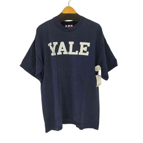 ロゴアスレチック LOGO ATHLETIC 90s MADE IN USA YALE大学 カレッジロゴS/S Tシャツ メンズ import:XL