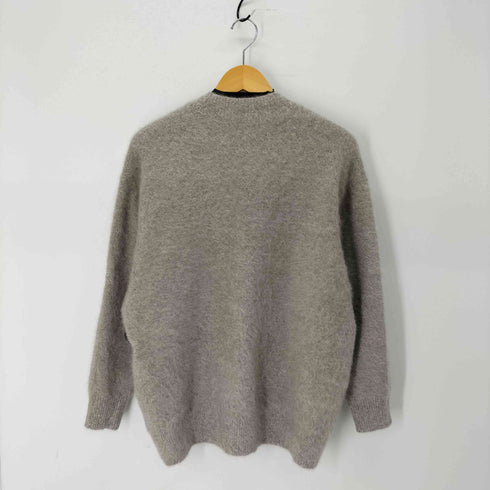 ユナイテッドアローズ UNITED ARROWS フォックスカシミヤ スパンコール ミドル カーディガン レディース