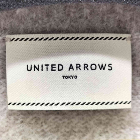 ユナイテッドアローズ UNITED ARROWS フォックスカシミヤ スパンコール ミドル カーディガン レディース