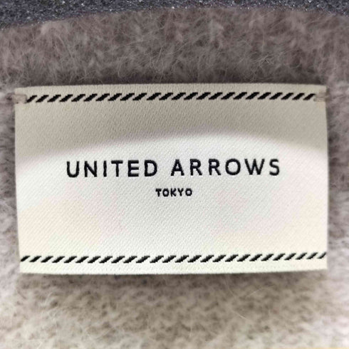 ユナイテッドアローズ UNITED ARROWS フォックスカシミヤ スパンコール ミドル カーディガン レディース