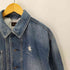エヴィス EVISU WASHED CHORE JACKET / 刺繍 リラックスフィット デニムジャケット メンズ JPN:M