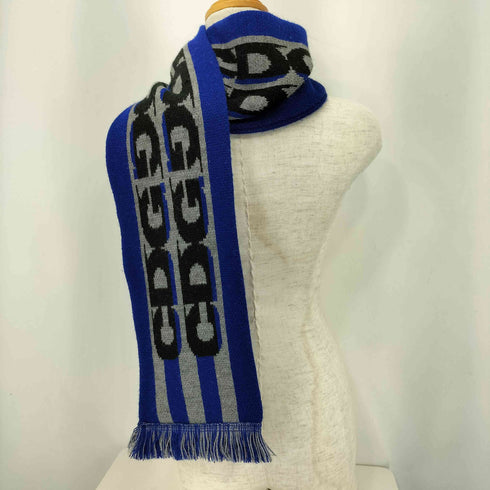 シーディージーコムデギャルソン CDG COMME des GARCONS KNIT STOLE アクリルストール フリンジマフラー メンズ