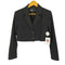 ザラ ZARA クロップド テーラード ジャケット レディース import:M